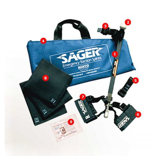 Sager Infant Bilateral Traction Splint