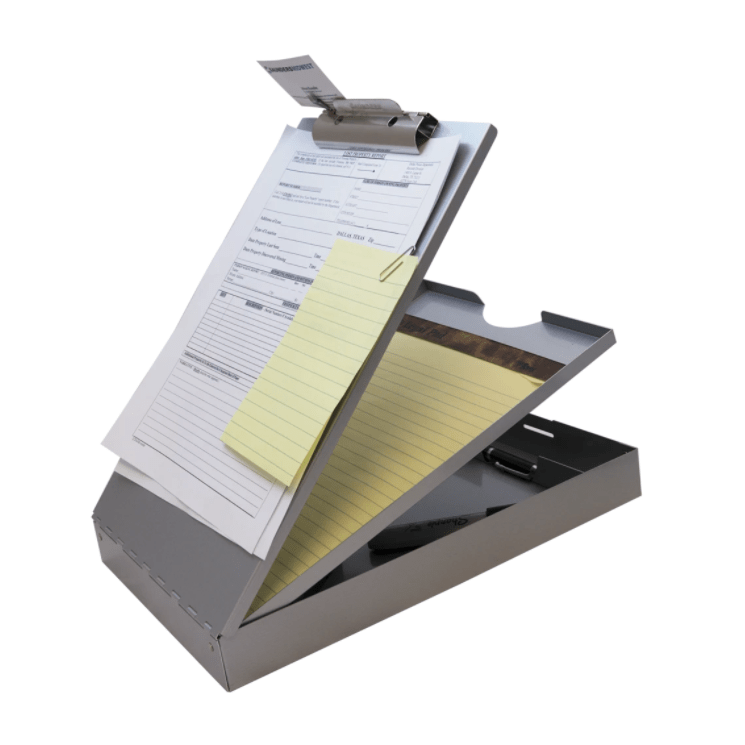 Saunders Midwest Cruiser-Mate® Storage Clipboard, Aluminum