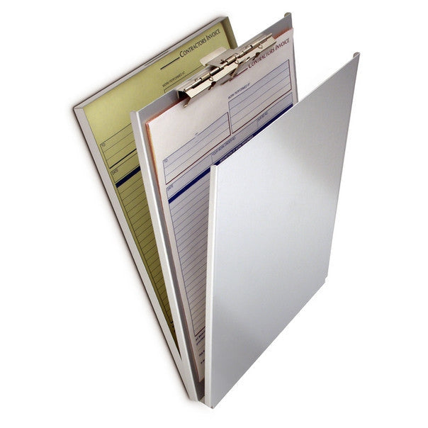 Saunders Midwest Cruiser-Mate® Storage Clipboard, Aluminum, Letter Size