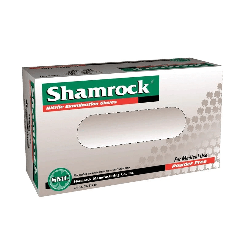  MedTech Wholesale-Shamrock Nitrile Exam Gloves, BX/100 ***IN-STOCK***-MedTech-1