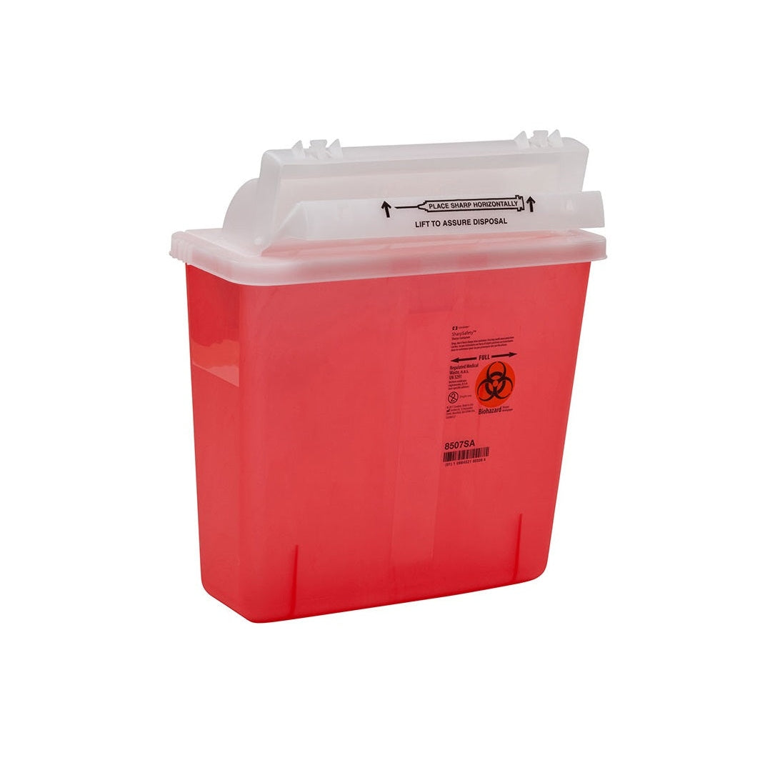 SharpSafety In Room Sharps Container, 5qt