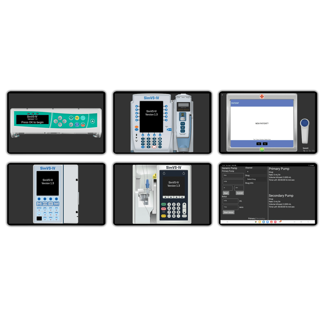 SimVS Nucleus Plus with IV