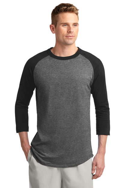 Sport-Tek- Sport-Tek® Colorblock Raglan Jersey. T200-Medtech- 2