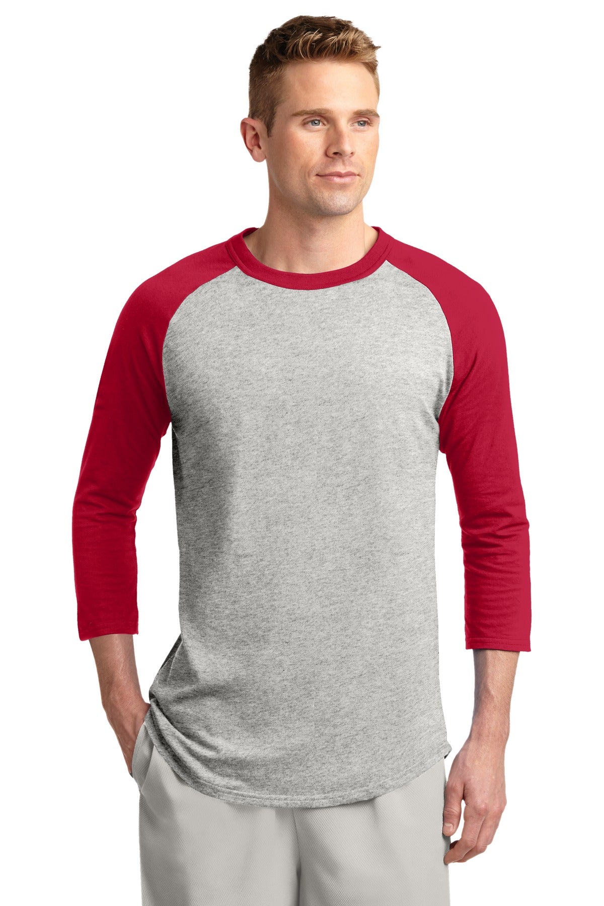 Sport-Tek- Sport-Tek® Colorblock Raglan Jersey. T200-Medtech- 5