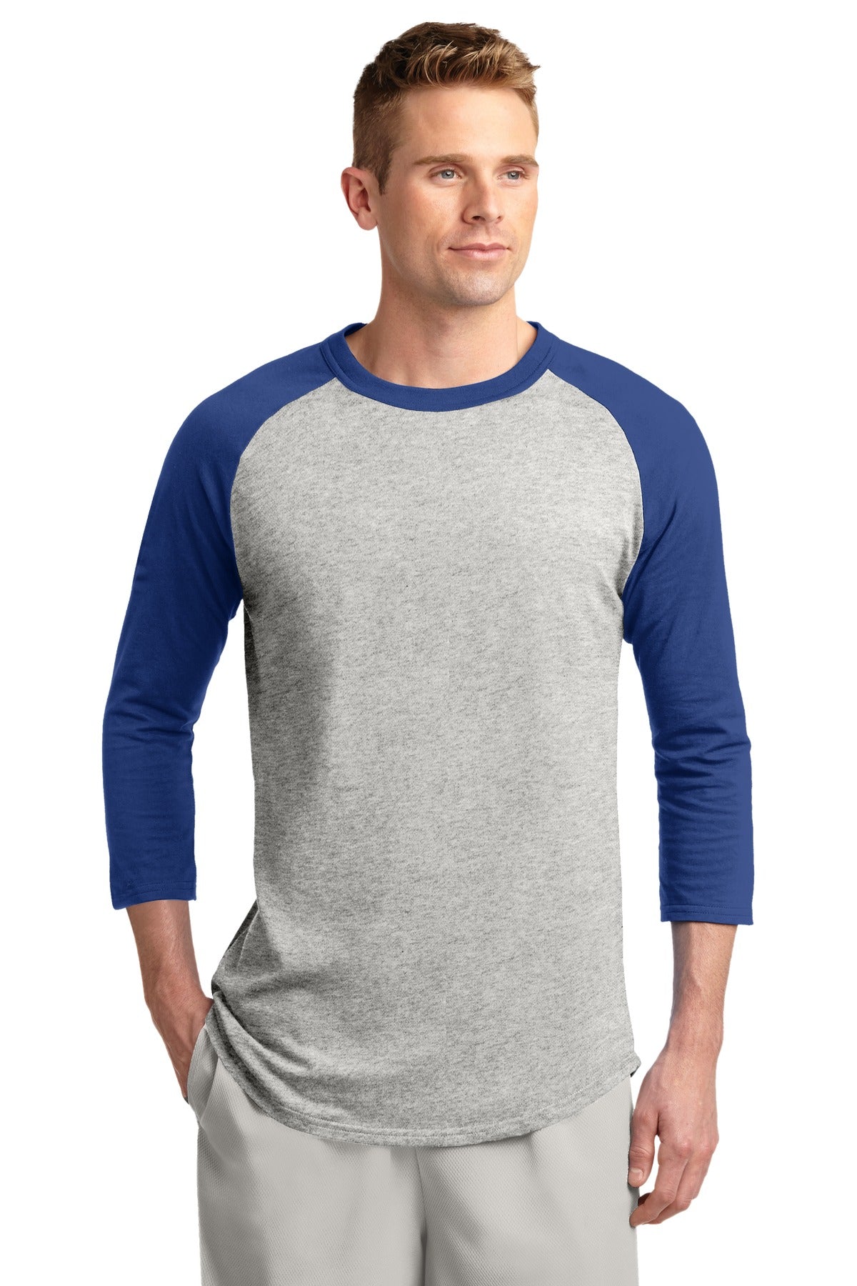 Sport-Tek- Sport-Tek® Colorblock Raglan Jersey. T200-Medtech- 6