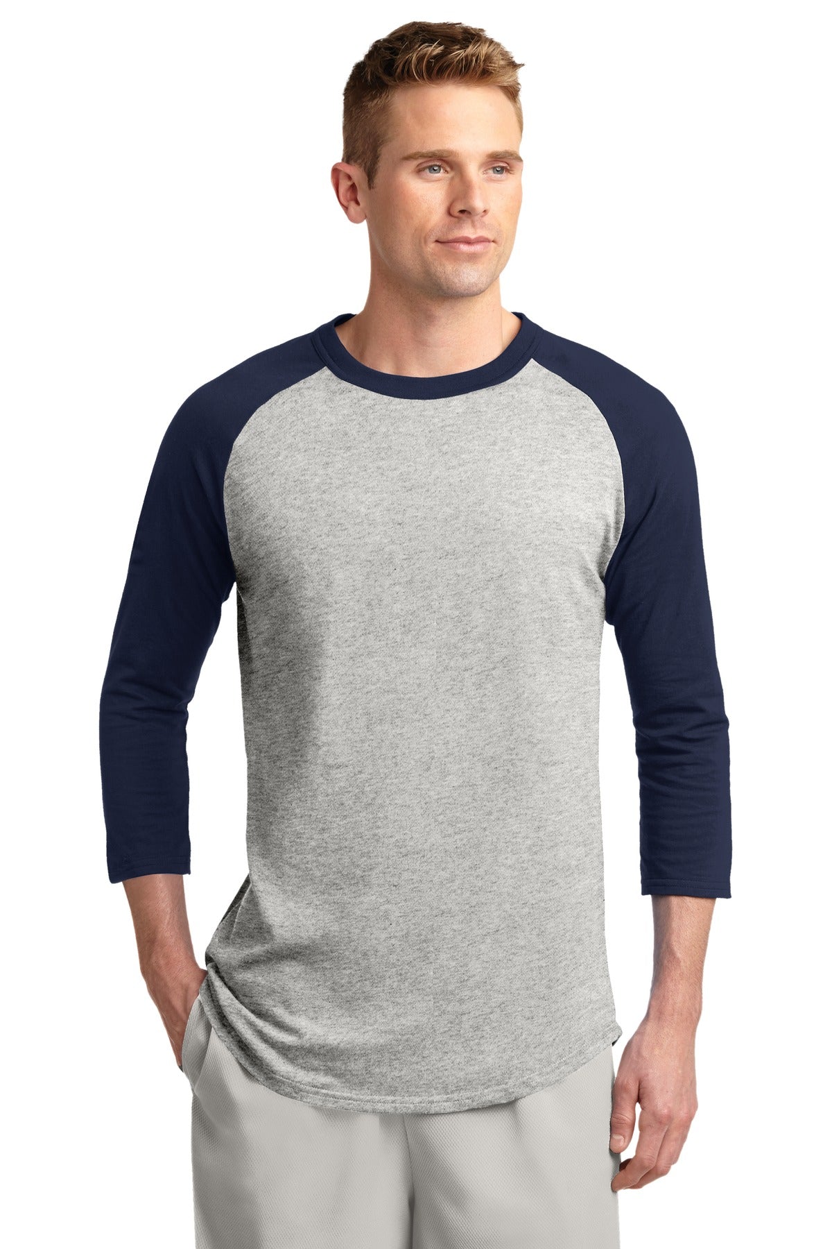 Sport-Tek- Sport-Tek® Colorblock Raglan Jersey. T200-Medtech- 4