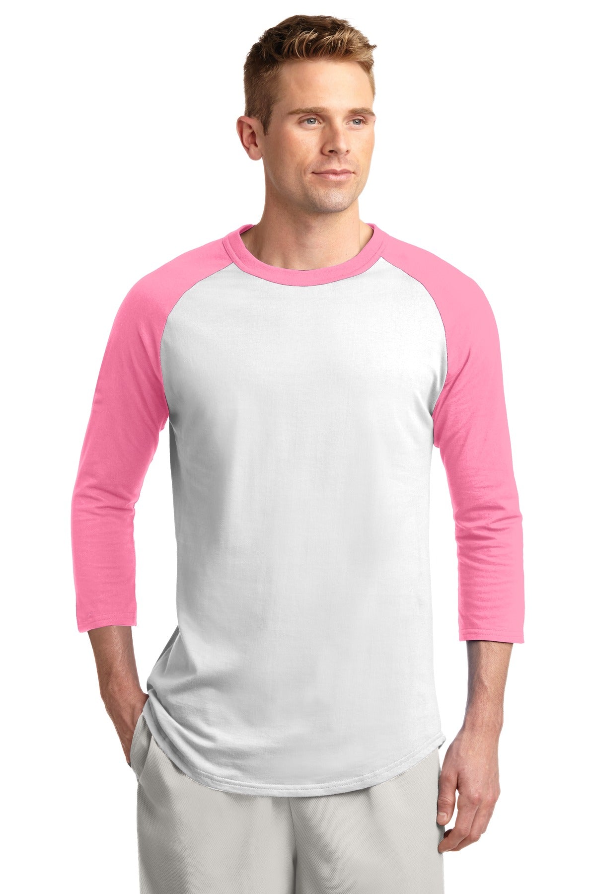 Sport-Tek- Sport-Tek® Colorblock Raglan Jersey. T200-Medtech- 9