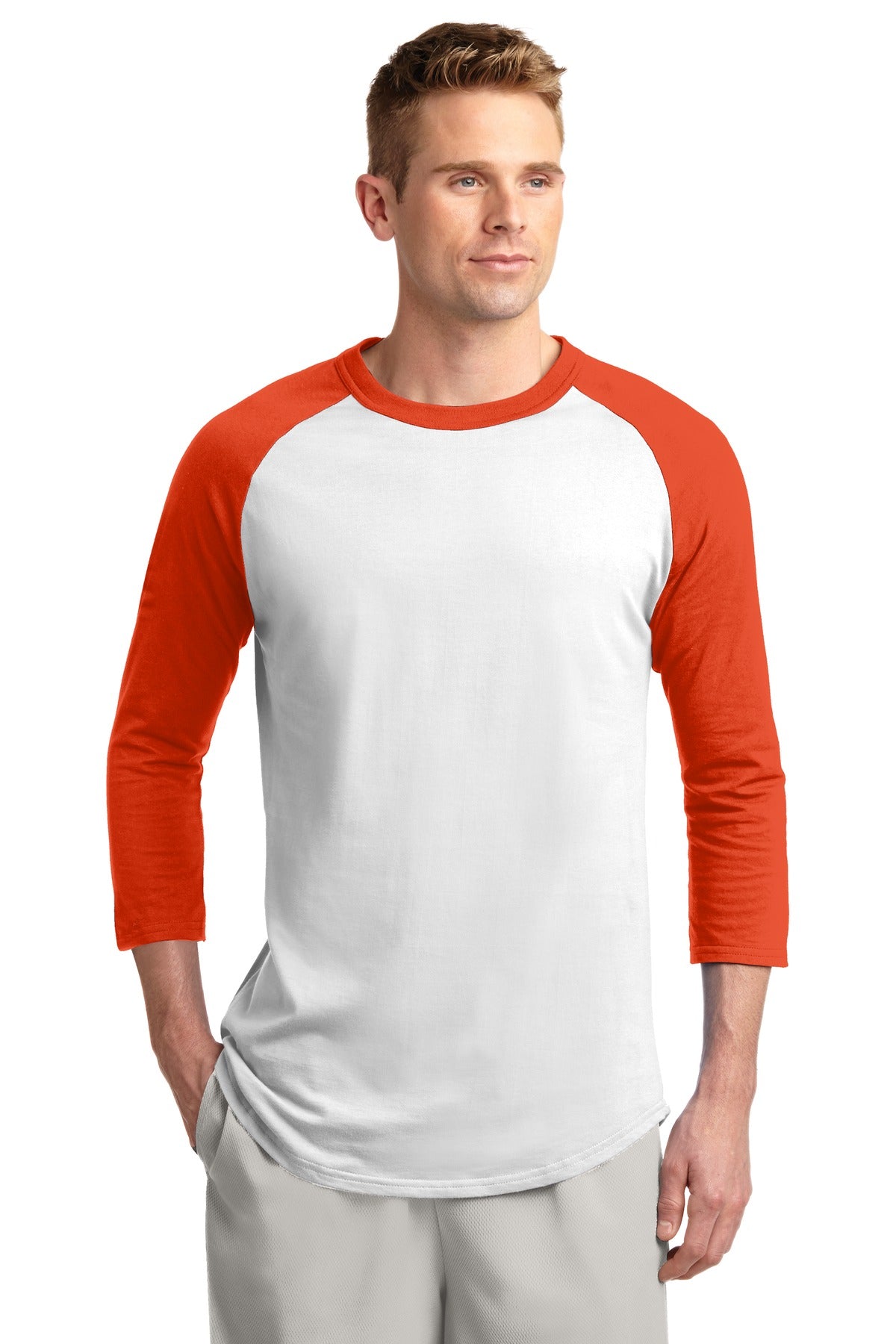 Sport-Tek- Sport-Tek® Colorblock Raglan Jersey. T200-Medtech- 10