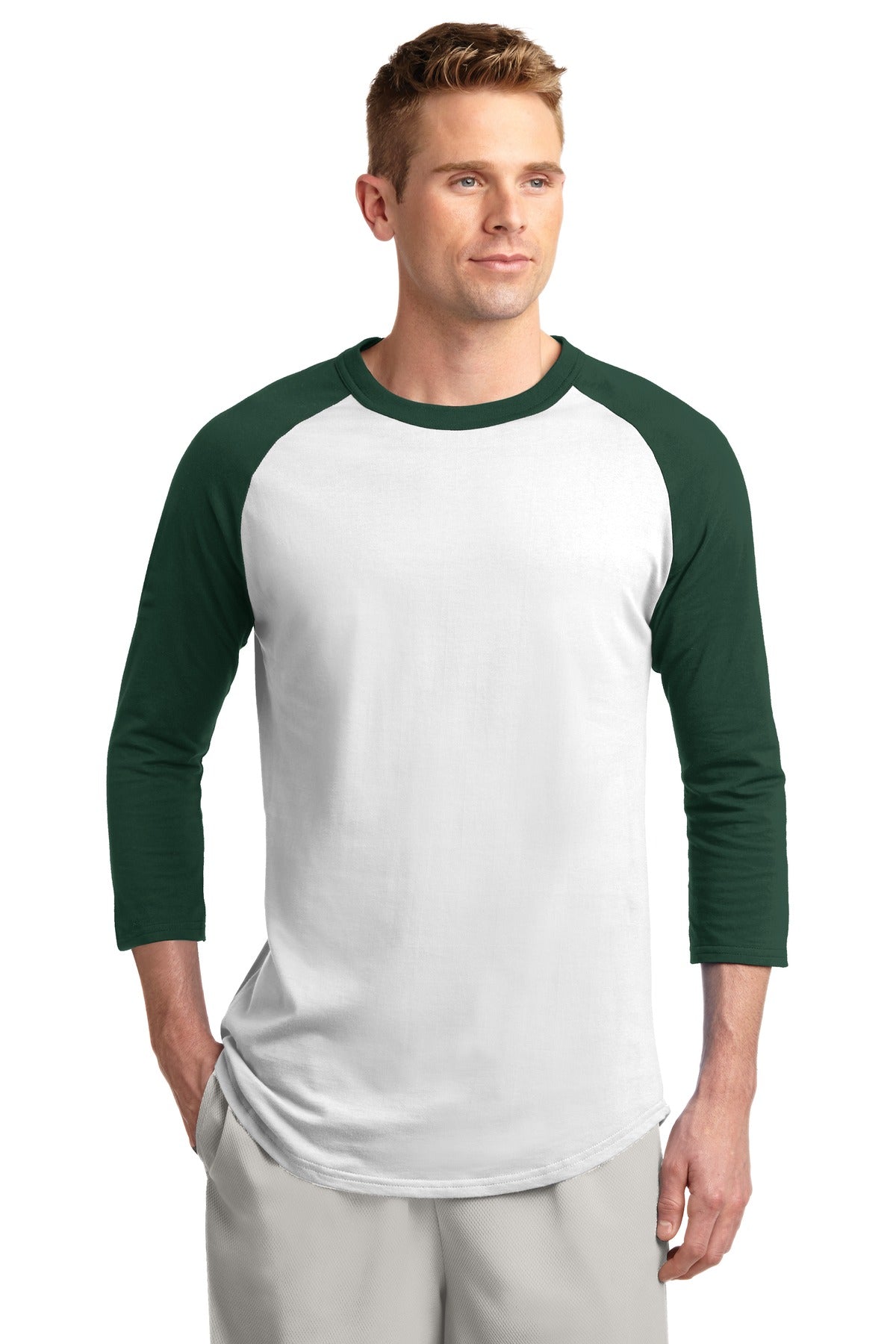 Sport-Tek- Sport-Tek® Colorblock Raglan Jersey. T200-Medtech- 11