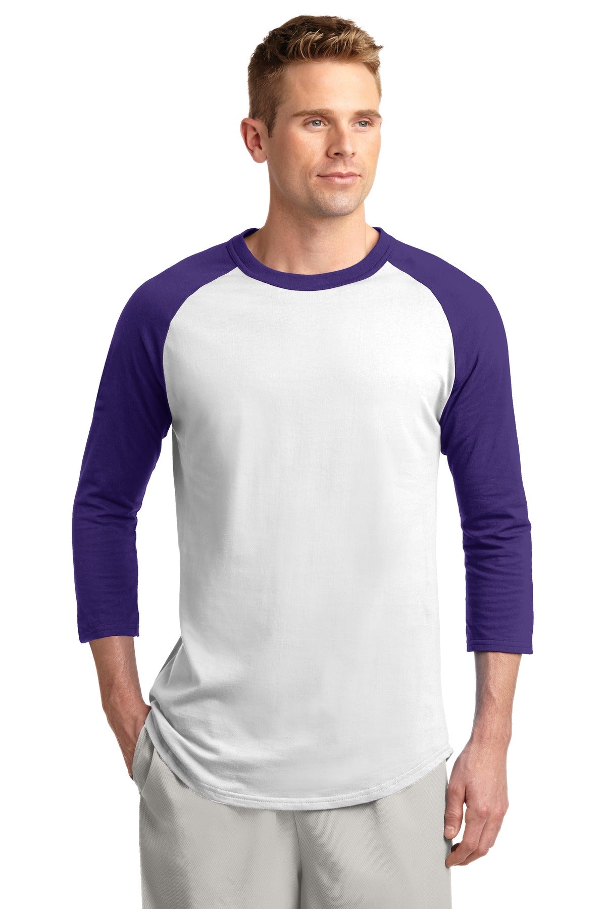 Sport-Tek- Sport-Tek® Colorblock Raglan Jersey. T200-Medtech- 16