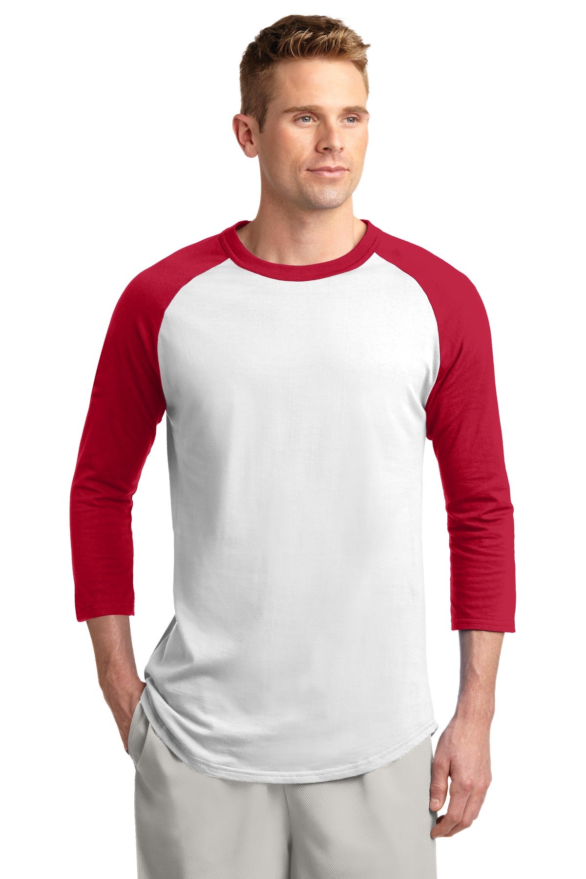 Sport-Tek- Sport-Tek® Colorblock Raglan Jersey. T200-Medtech- 17