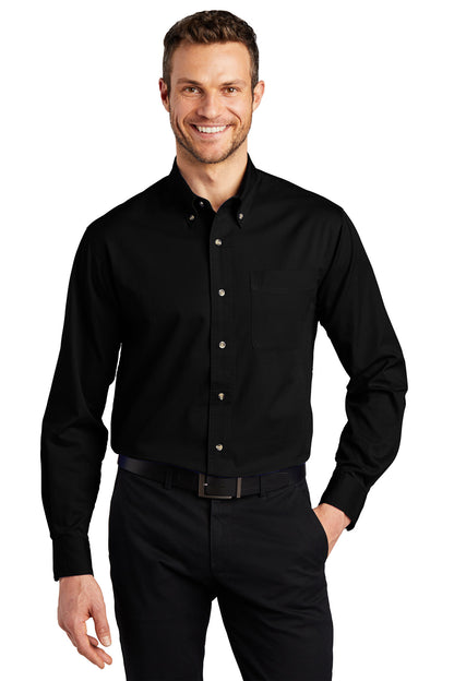 Port Authority- Port Authority® Tall Long Sleeve Twill Shirt. TLS600T-Medtech- 1