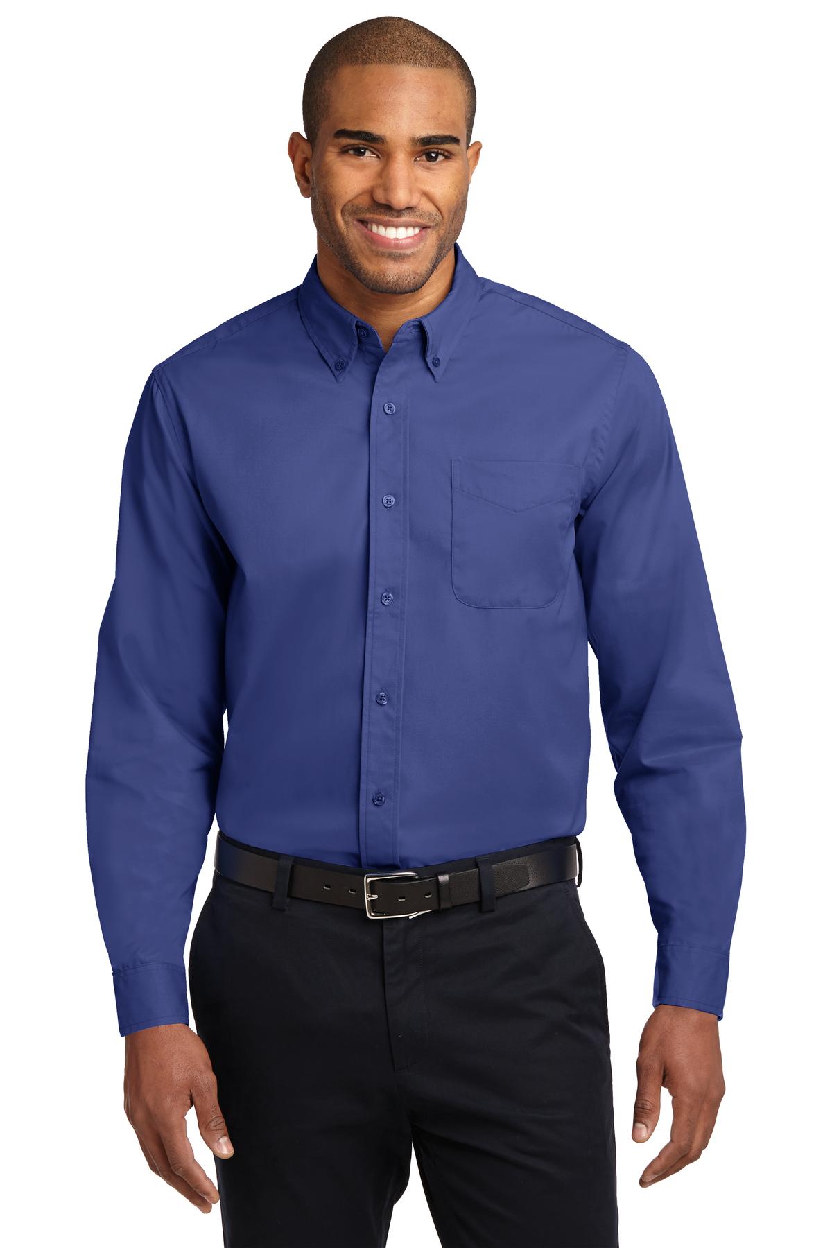 Port Authority- Port Authority® Tall Long Sleeve Easy Care Shirt. TLS608-Medtech- 6