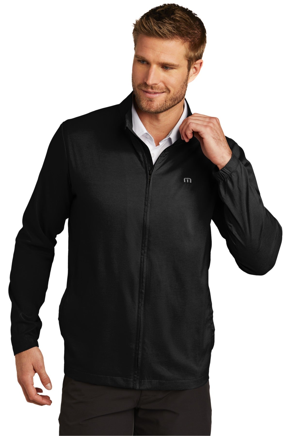 TravisMathew- TravisMathew Surfside Full-Zip Jacket. TM1MU422-Medtech- 1