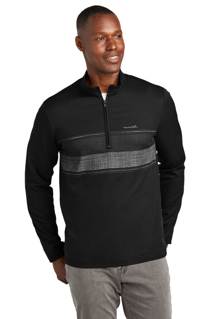 TravisMathew- TravisMathew Balboa Chest Stripe 1/4-Zip TM1MZ340-Medtech- 1