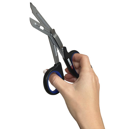 Thin Line Shears, 7.5" With Clip BLUE