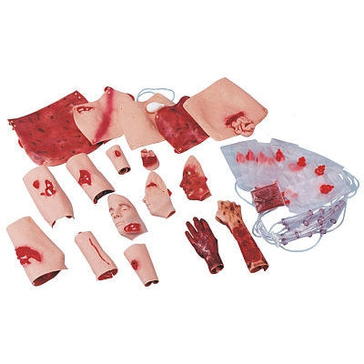 Trauma Moulage African-American Kit