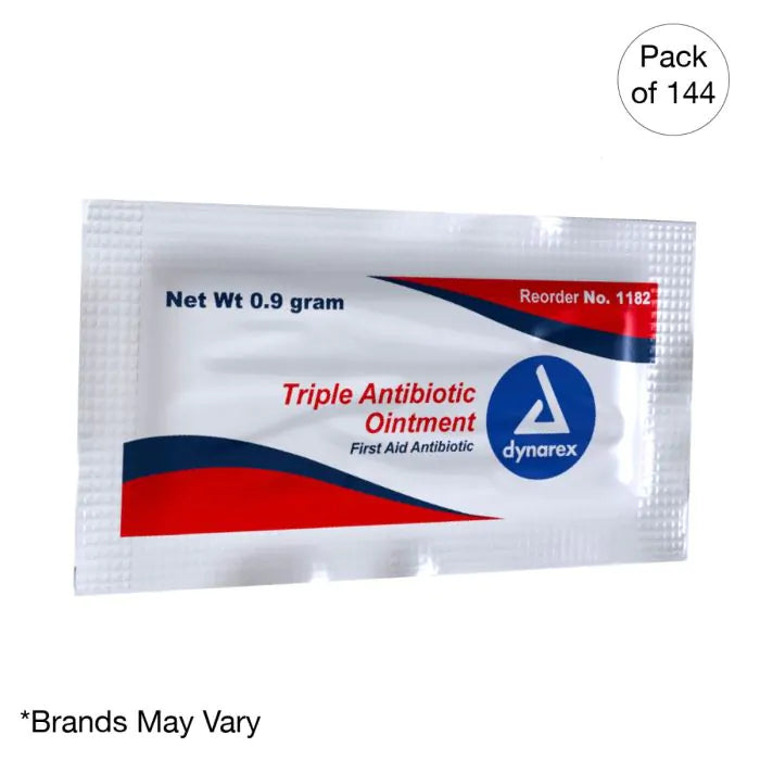 Triple Antibiotic Ointment, 0.9 Gram Packets Case of 1728