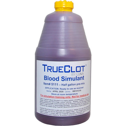 TrueClot® Blood Simulant, Pre-Mixed