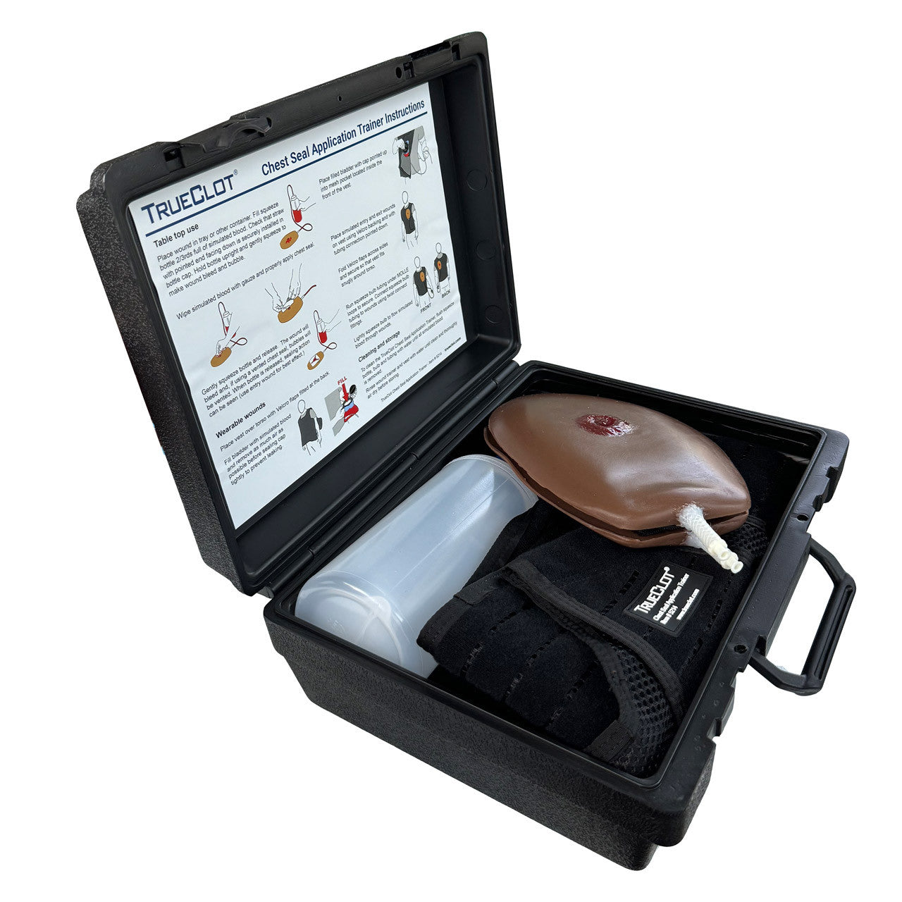 TrueClot Chest Seal Application Trainer