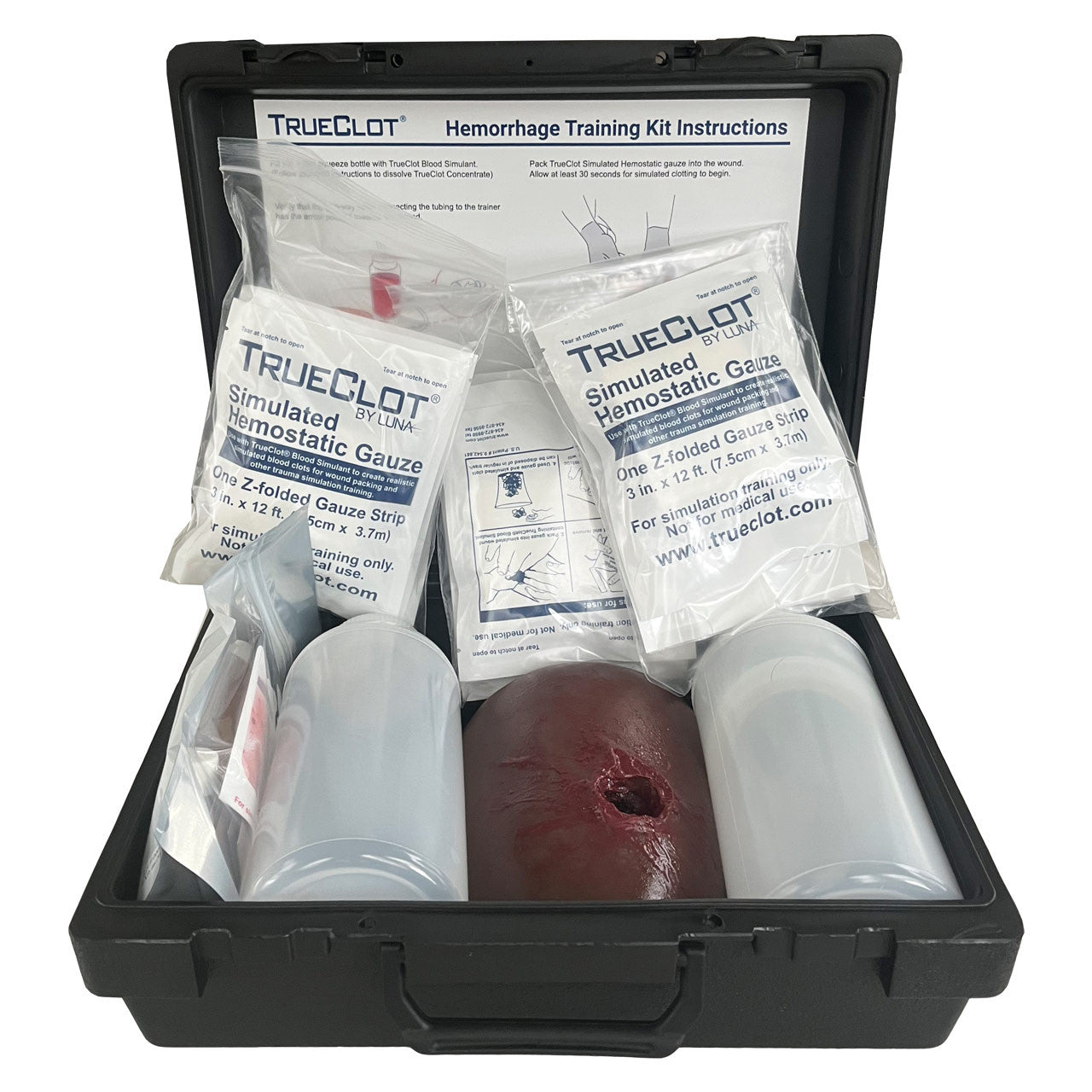 TrueClot® Wound Packing Training Kit, GSW