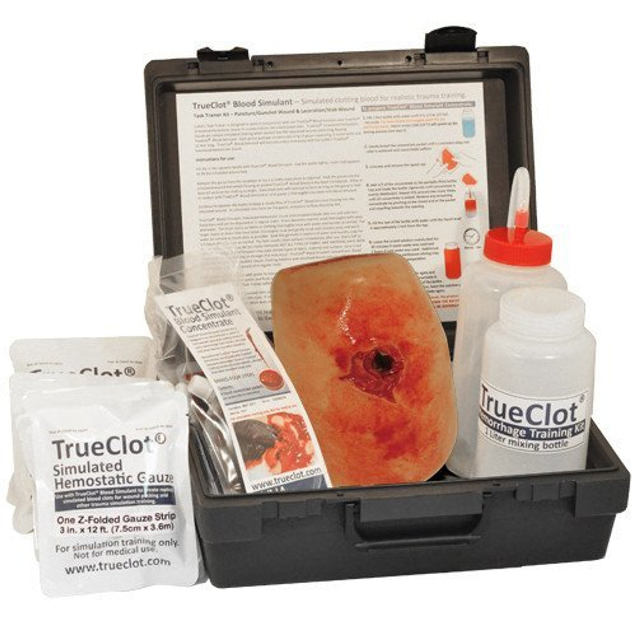 TrueClot® Wound Packing Training Kit, GSW