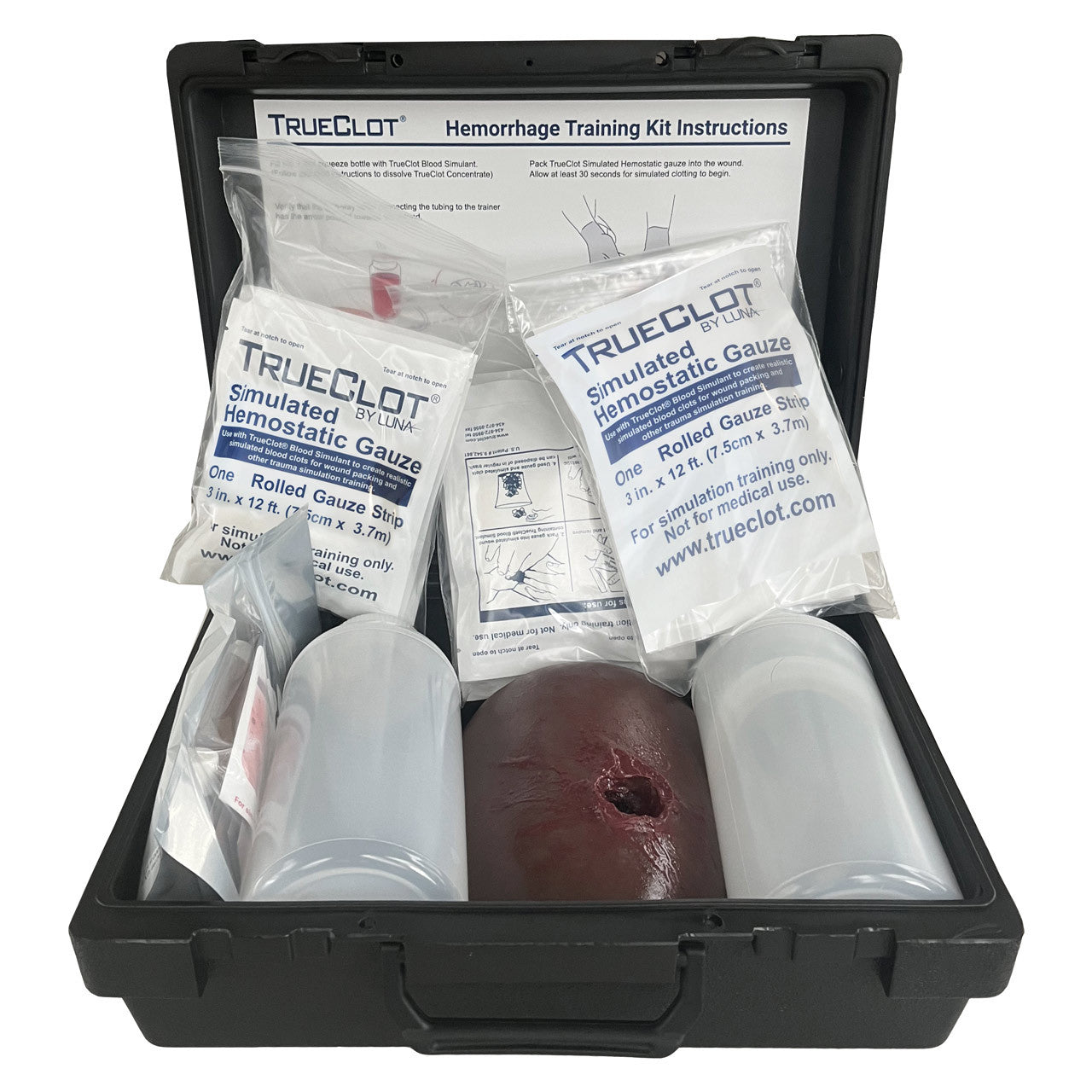 TrueClot® Wound Packing Training Kit, GSW