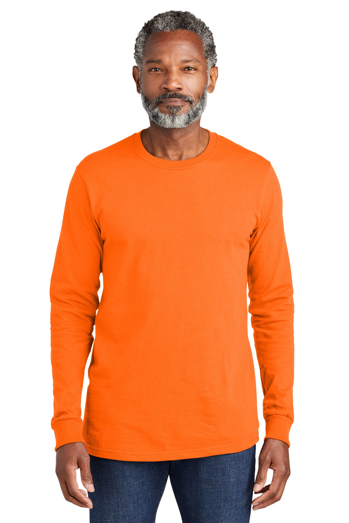 Volunteer Knitwear- Volunteer Knitwear™ All-American Long Sleeve Tee VL100LS-Medtech- 5