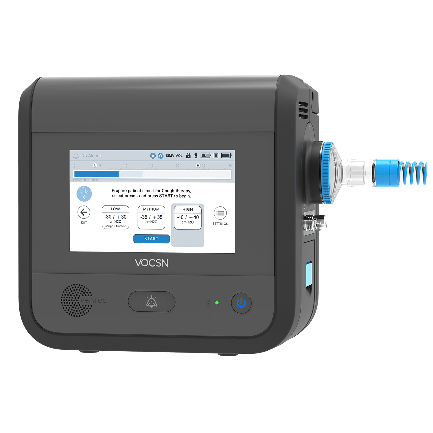 Ventec Life Systems VOCSN® V+Pro Transport Ventilator