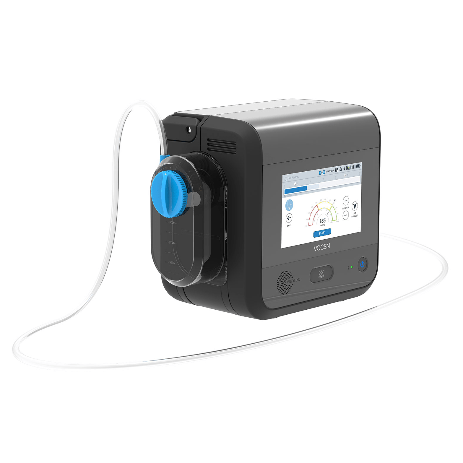  Ventec Life Systems-Ventec Life Systems VOCSN® V+Pro® Transport Ventilator w/Cough, Suction & Nebulizer-MedTech-4