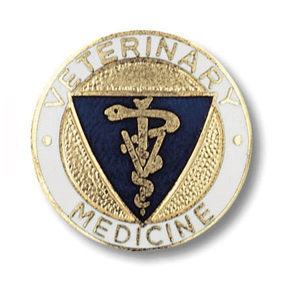 Vet Techncn Cloisonne Emblem Pin-Cb