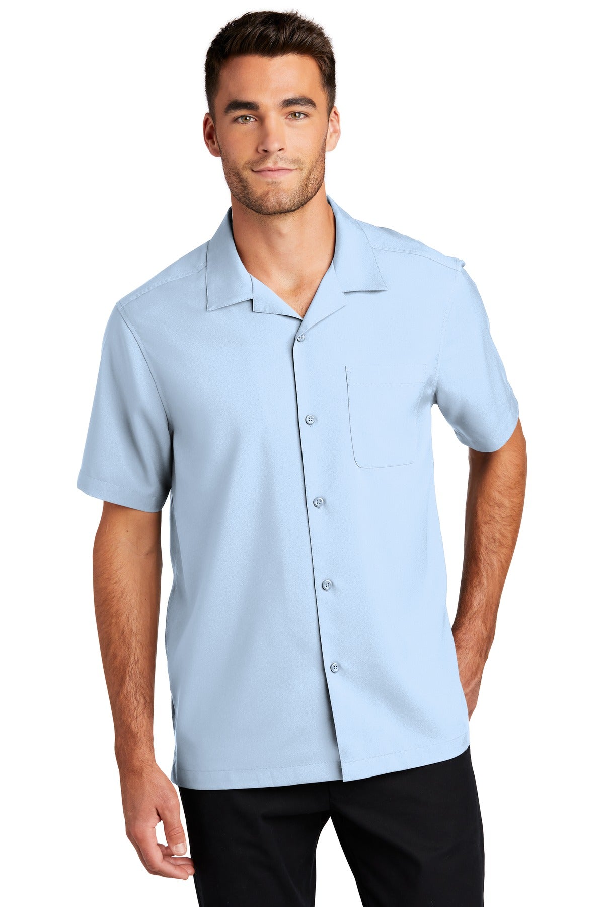 Port Authority- Port Authority ® Short Sleeve Performance Staff Shirt W400-Medtech- 2