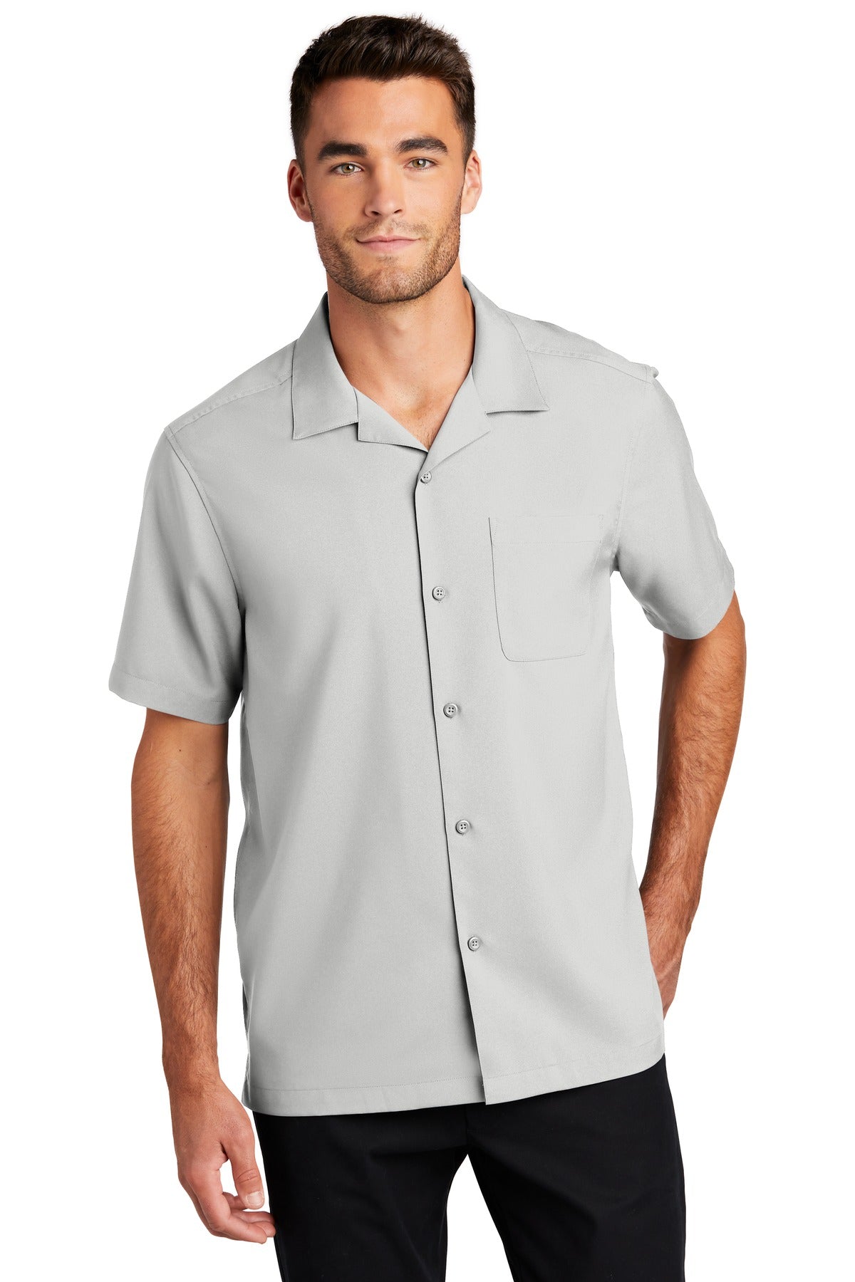 Port Authority- Port Authority ® Short Sleeve Performance Staff Shirt W400-Medtech- 4