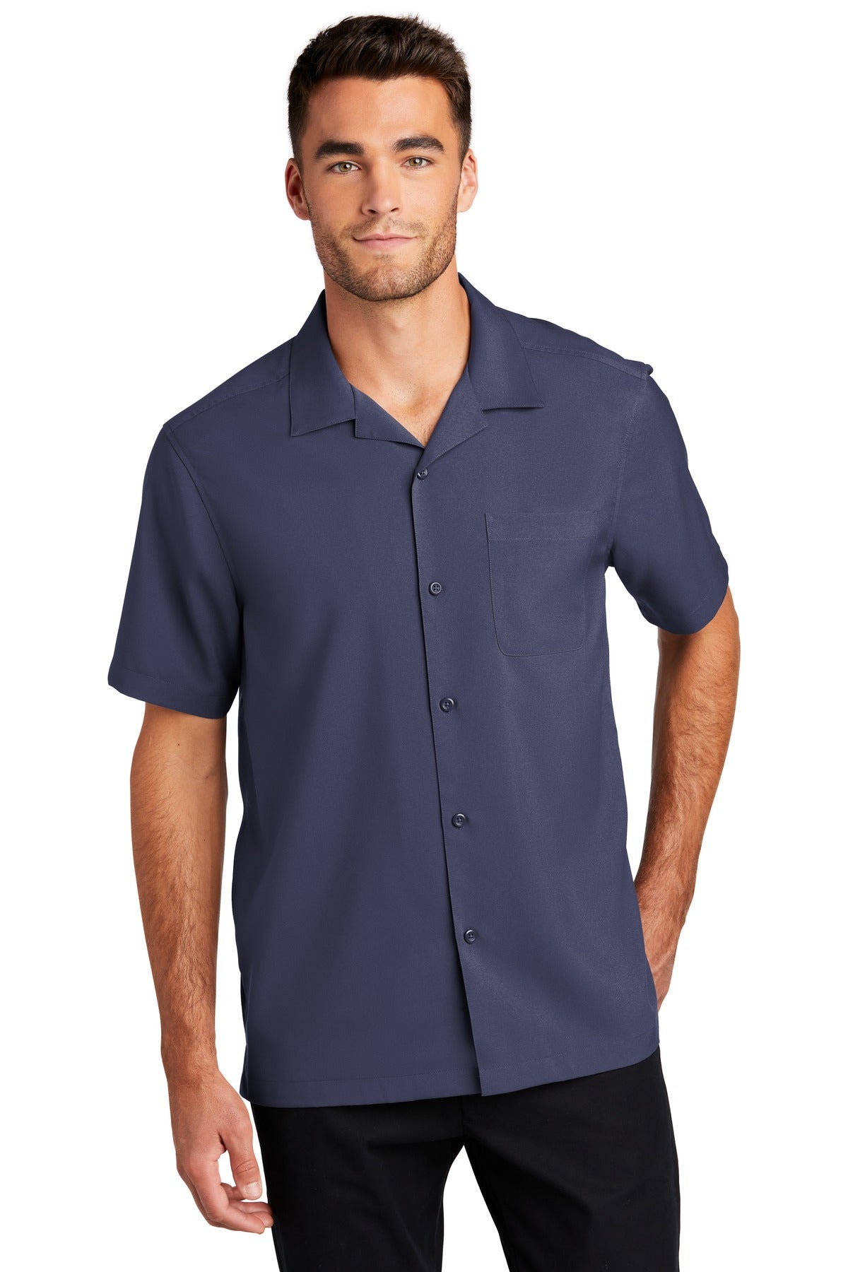 Port Authority- Port Authority ® Short Sleeve Performance Staff Shirt W400-Medtech- 6