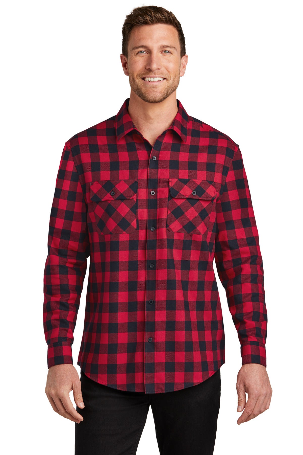 Port Authority- Port Authority® Plaid Flannel Shirt. W668-Medtech- 6