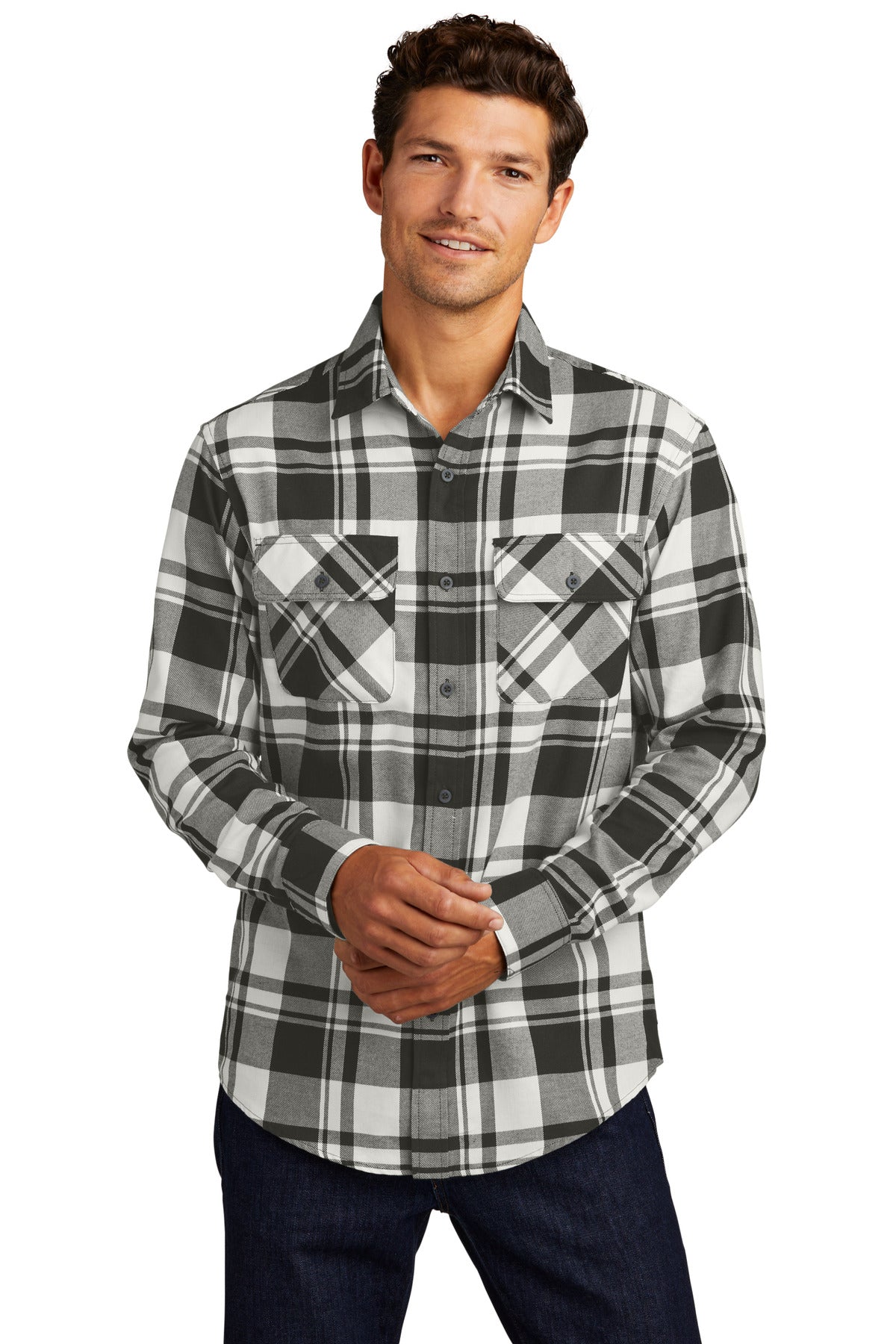 Port Authority- Port Authority® Plaid Flannel Shirt. W668-Medtech- 9