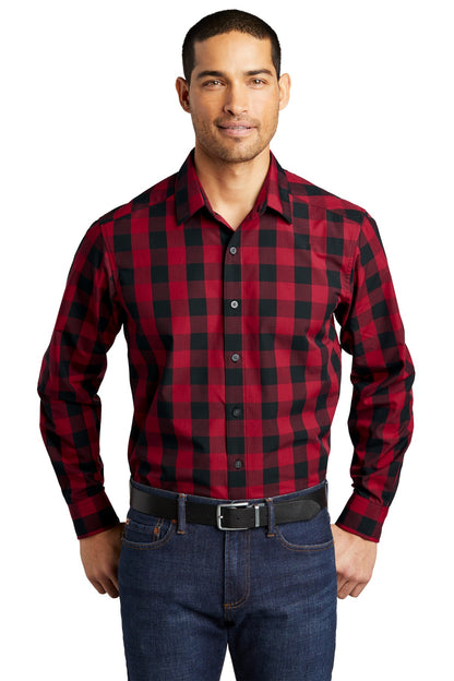 Port Authority- Port Authority ® Everyday Plaid Shirt. W670-Medtech- 1