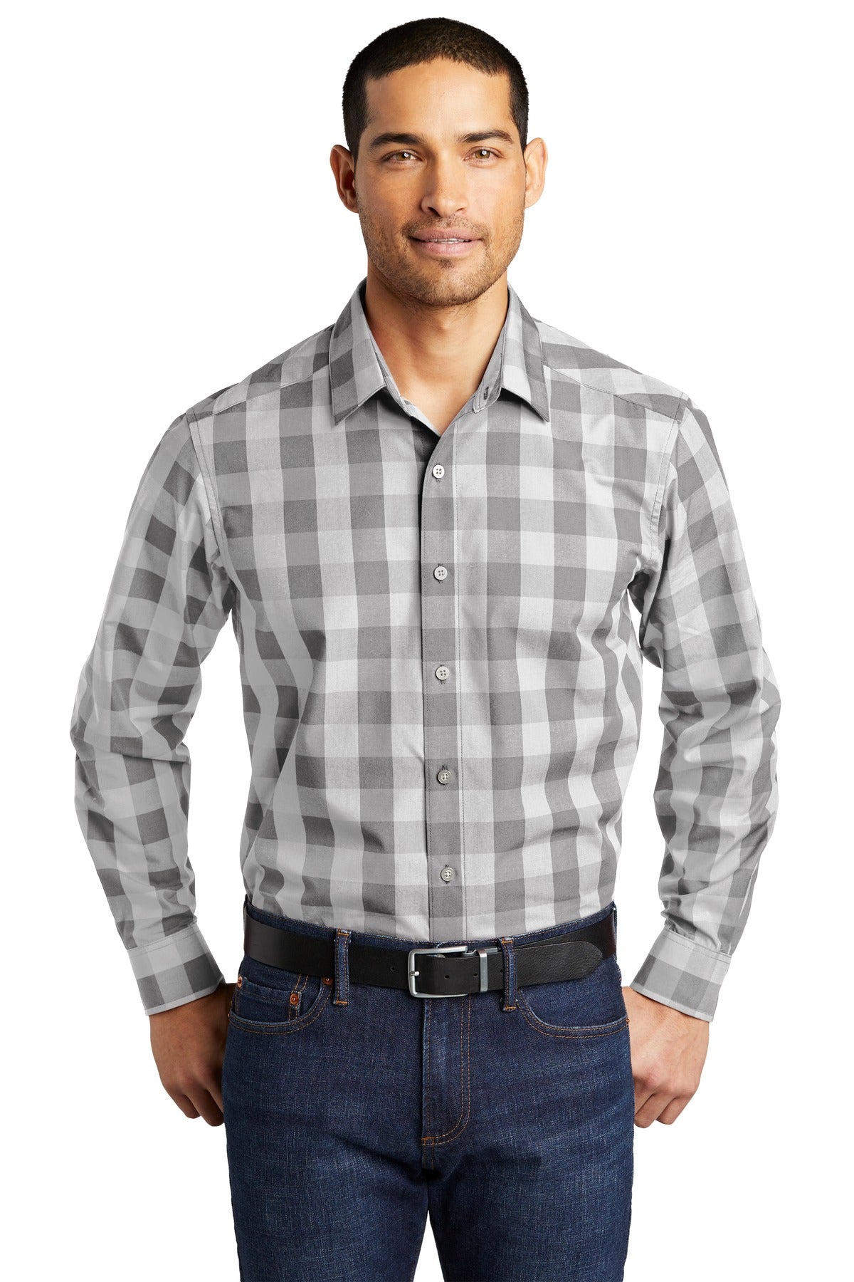 Port Authority- Port Authority ® Everyday Plaid Shirt. W670-Medtech- 2