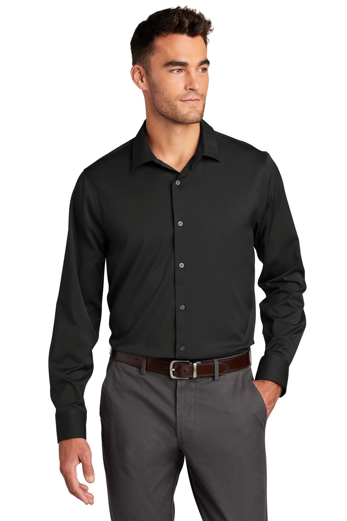 Port Authority- Port Authority ® City Stretch Shirt W680-Medtech- 1