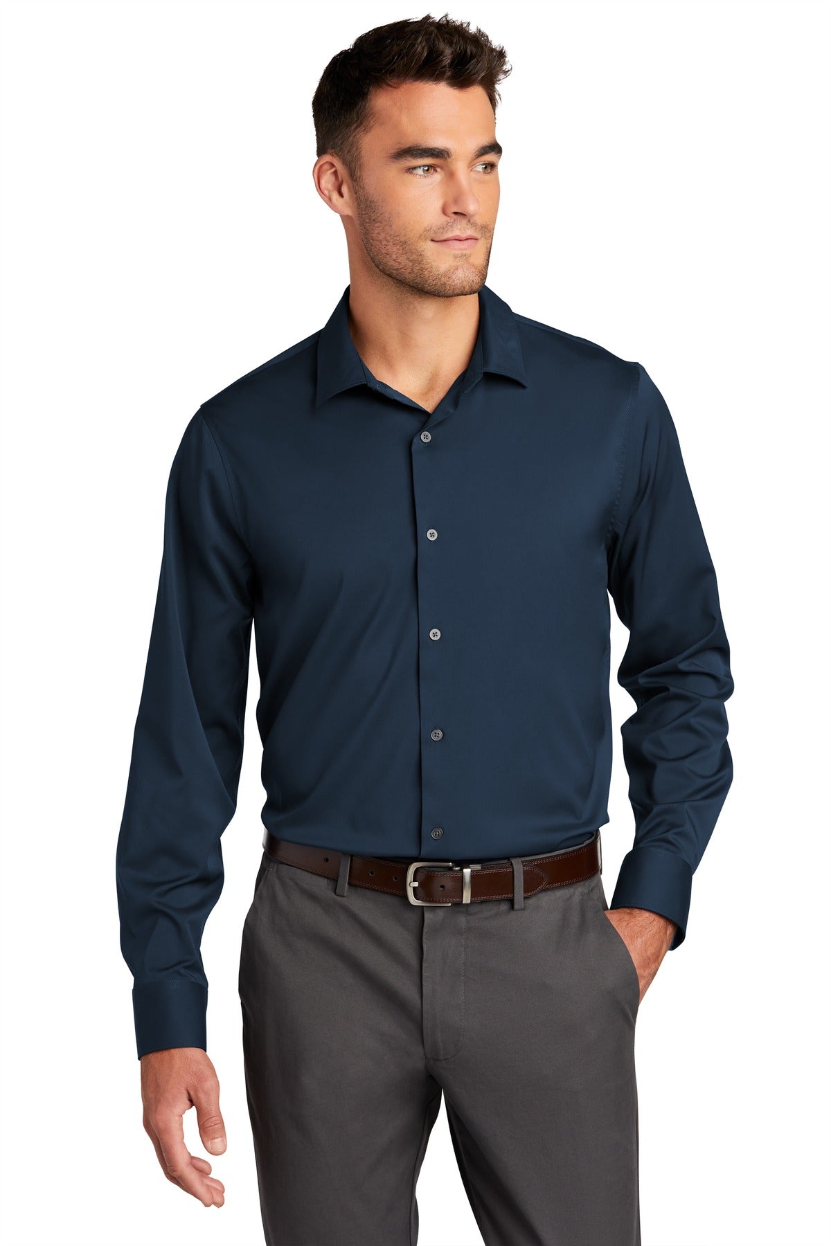 Port Authority- Port Authority ® City Stretch Shirt W680-Medtech- 3