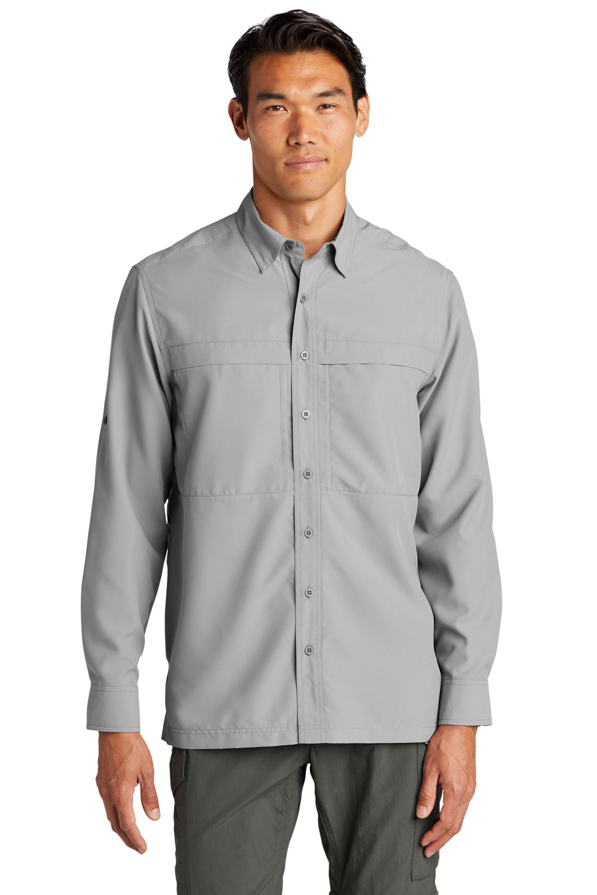 Port Authority- Port Authority® Long Sleeve UV Daybreak Shirt W960-Medtech- 3