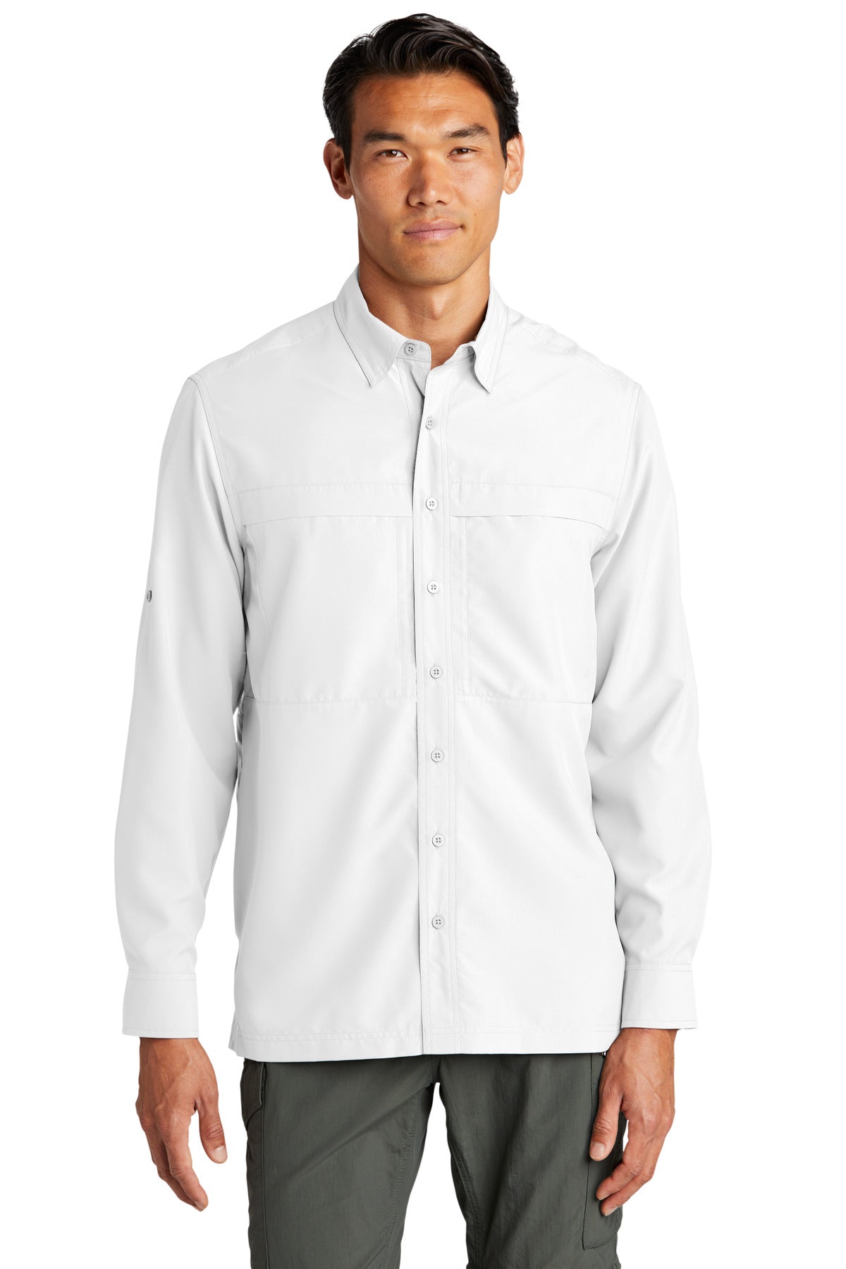 Port Authority- Port Authority® Long Sleeve UV Daybreak Shirt W960-Medtech- 7