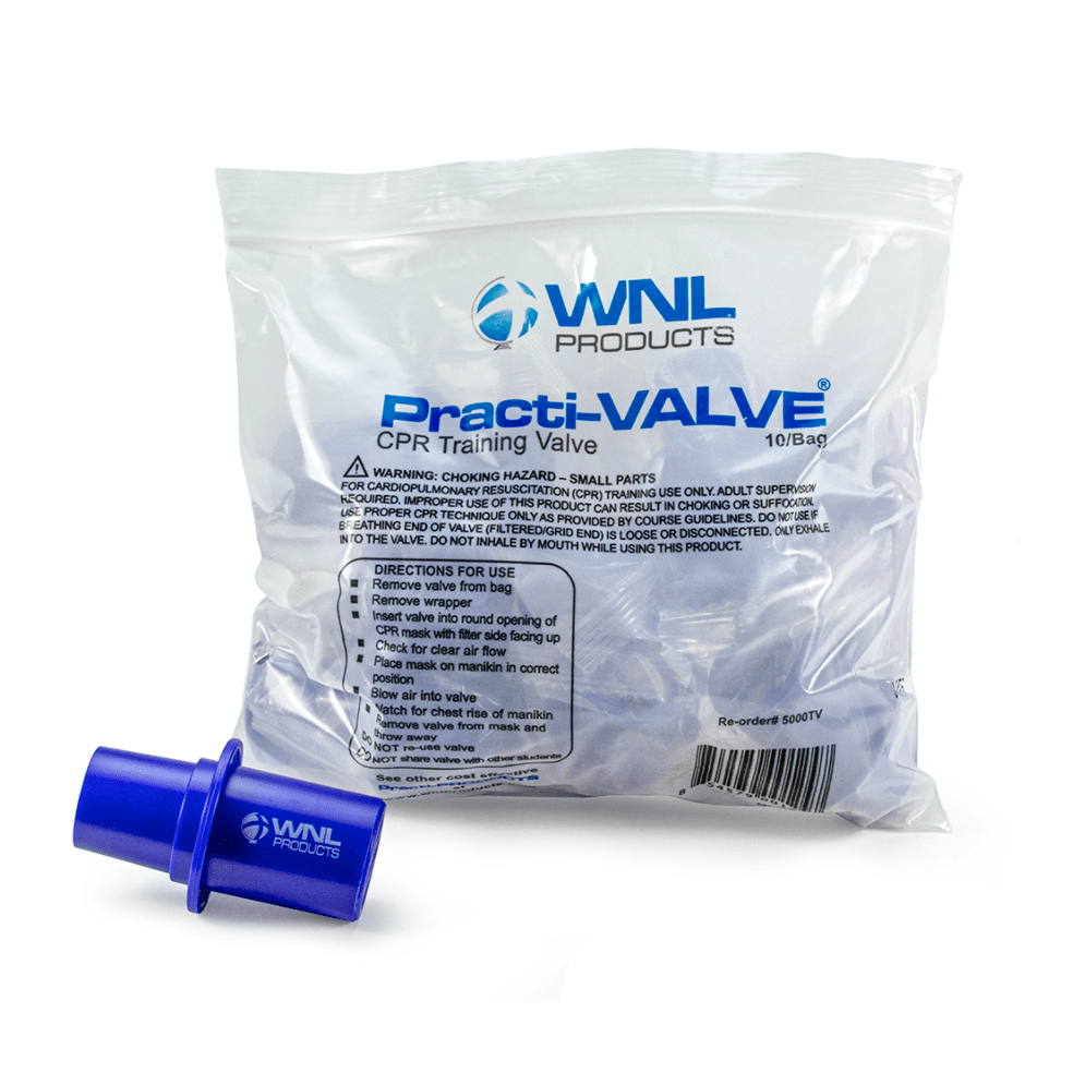 WNL Products CPR Practi-VALVE® Training Valve PK/10