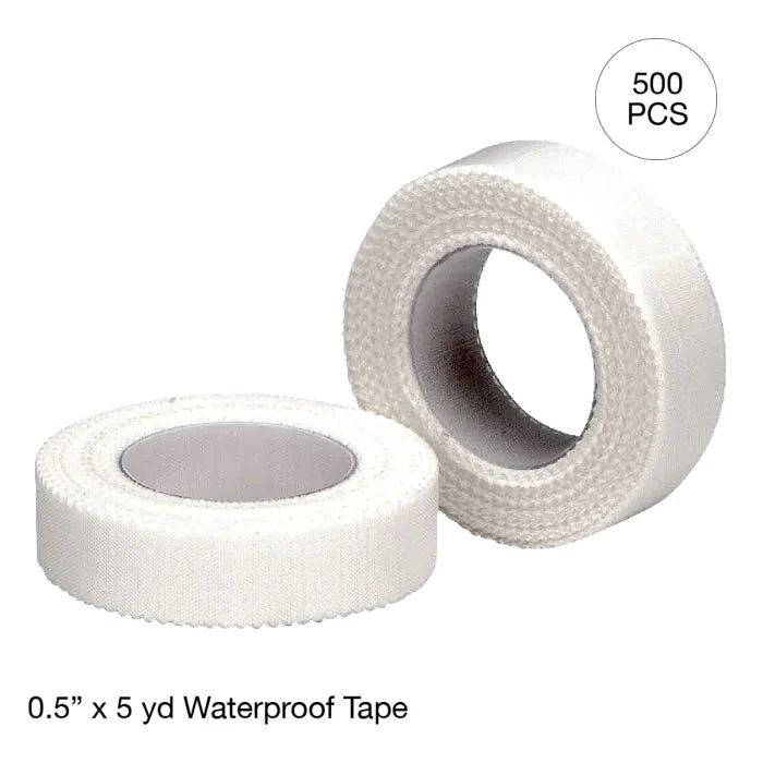 Waterproof First Aid Tape 0.5" x 5 yd Case of 500