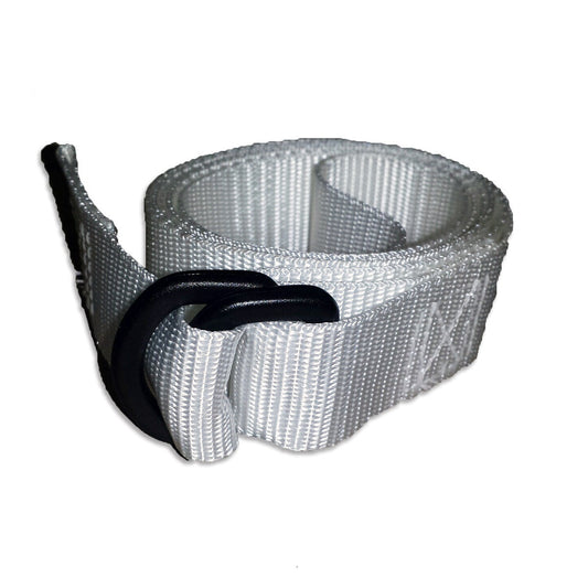  Dick Medical Supply-White Poly Strap w/D-Rings-MedTech-1