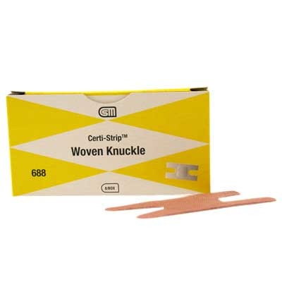  Medique Products-Woven Knuckle Adhesive Bandage, 8/Box-MedTech-1