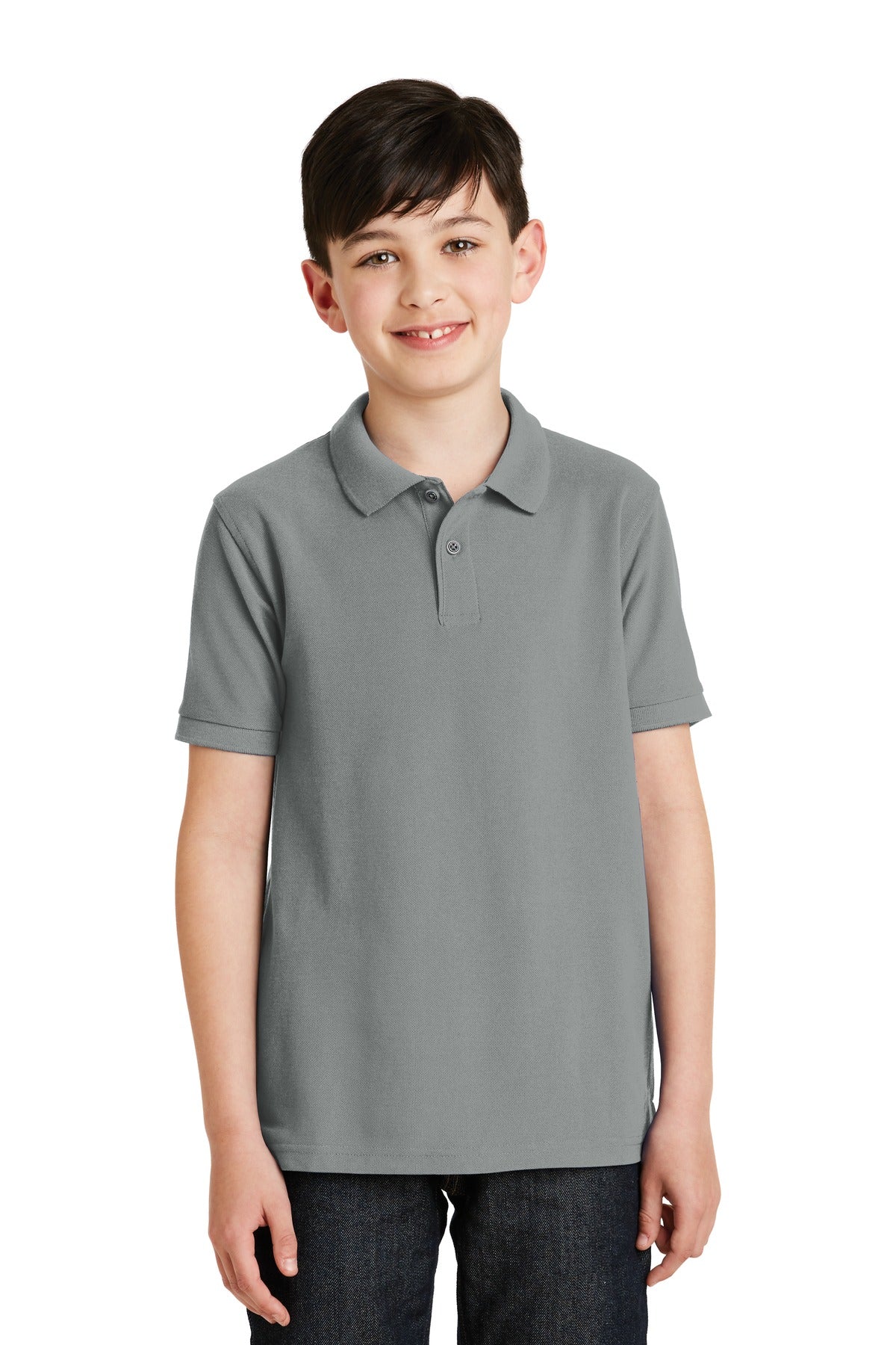 Port Authority- Port Authority® Youth Silk Touch™ Polo. Y500-Medtech- 3