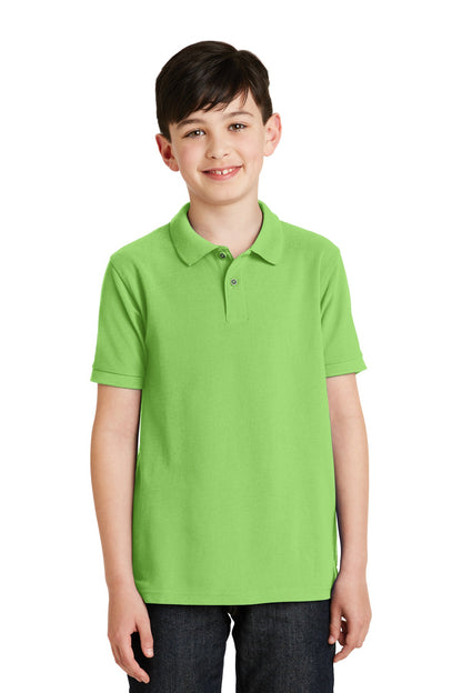 Port Authority- Port Authority® Youth Silk Touch™ Polo. Y500-Medtech- 9