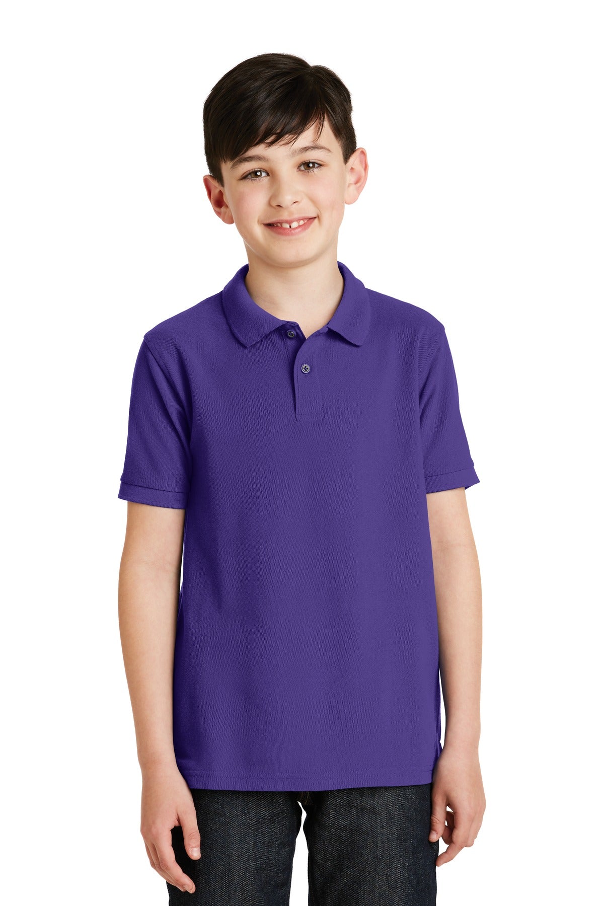 Port Authority- Port Authority® Youth Silk Touch™ Polo. Y500-Medtech- 11