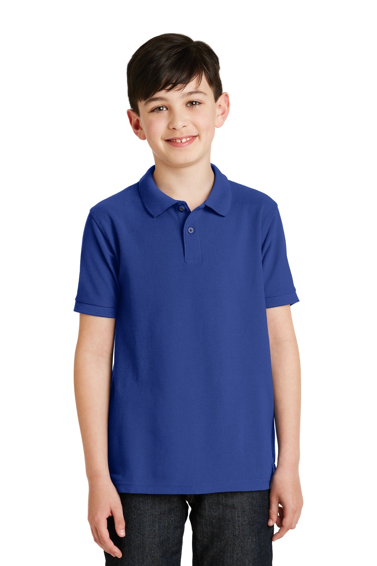 Port Authority- Port Authority® Youth Silk Touch™ Polo. Y500-Medtech- 13